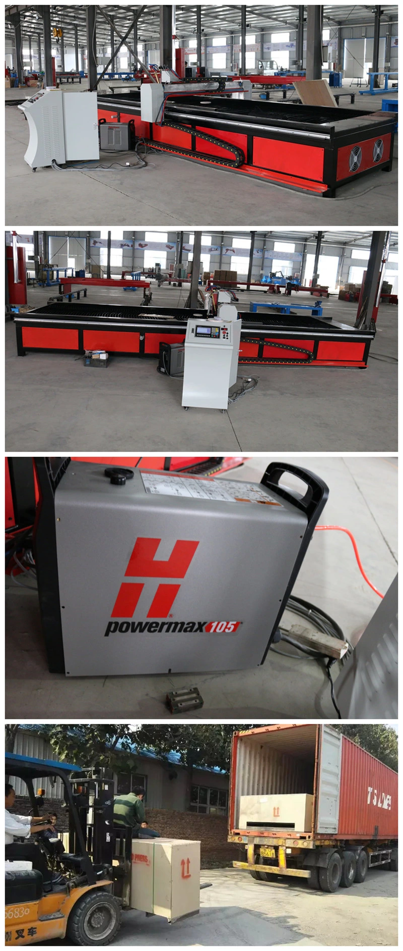 1kw 2kw 3kw 4kw 6kw 8kw 12kw Stainless Steel Aluminum Copper CNC Sheet Metal or Tube Pipe Fiber Laser Cutting Cutter Machine with Hypertherm Power Source