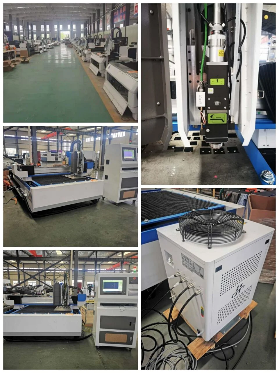 Factory Supply 4kw 6kw 8kw CNC Fiber Sheet Metal Laser Cutting Machine for Steel Carbon