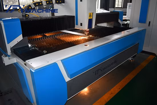 Herstellung von 1500 W 1 kW 3 kW 6 kW Metall-CNC-Laserschneidemaschine Faserlaserschneidemaschine