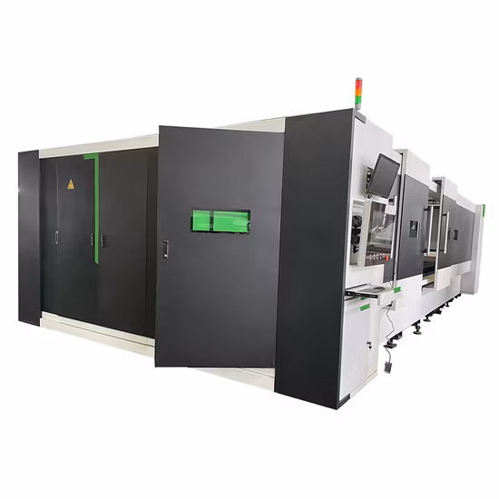 1 kW 1,5 kW CNC-Faserlaserschneidemaschine aus China, Direktverkauf