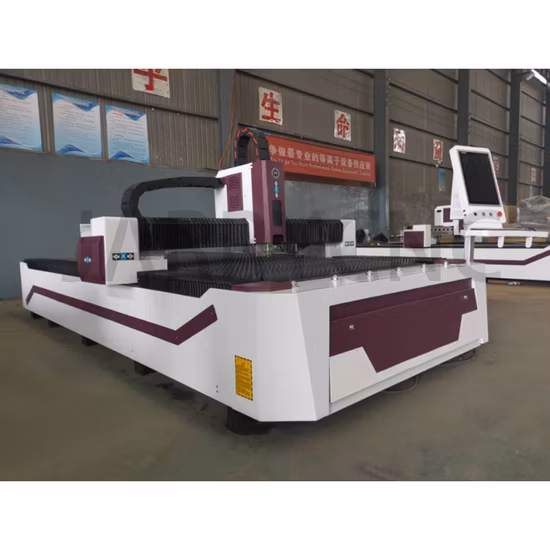 2 kW 3 kW 4 kW 6 kW Vierkantrohr-Blechfaser-Laserschneidemaschine Maquina De Corte Por Laser De Fibra