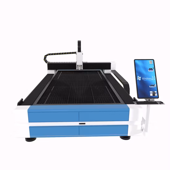 Faserlaserschneidsystem 3 kW 4 kW 6 kW Laserschneidmaschine für großformatige Bleche