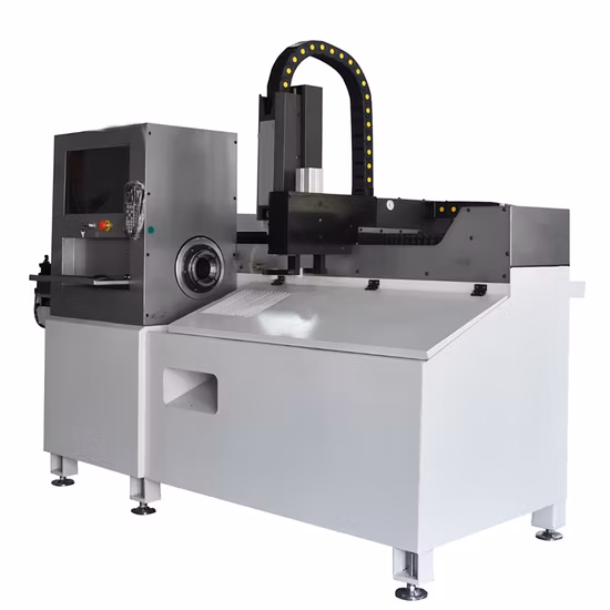 1,5 kW 2 kW Hochgeschwindigkeits-Laserschneidmaschine für runde, quadratische und rechteckige Rohre aus Edelstahl und Kohlenstoff zum Reduzieren von Kerben und Löchern